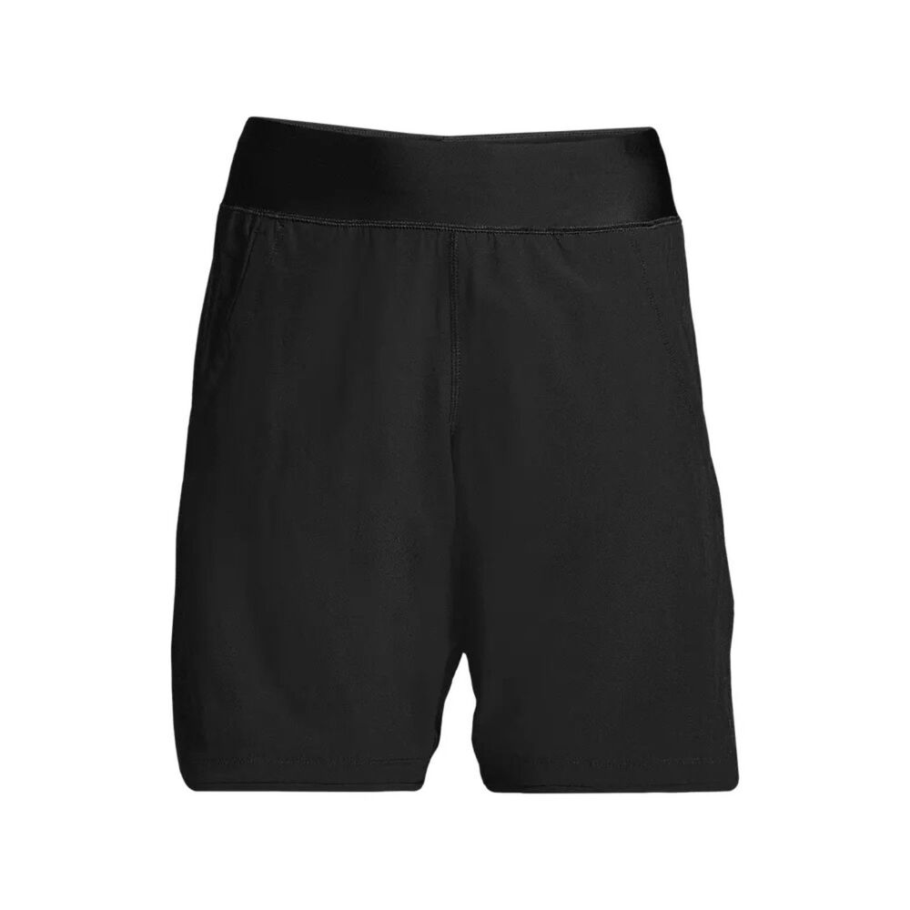 Women's SunShade UPF 50 9" Board Shorts with Panty size 18, Black